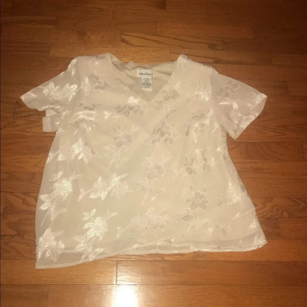 Vintage Ultra Dress Floral Shirt Plus Size